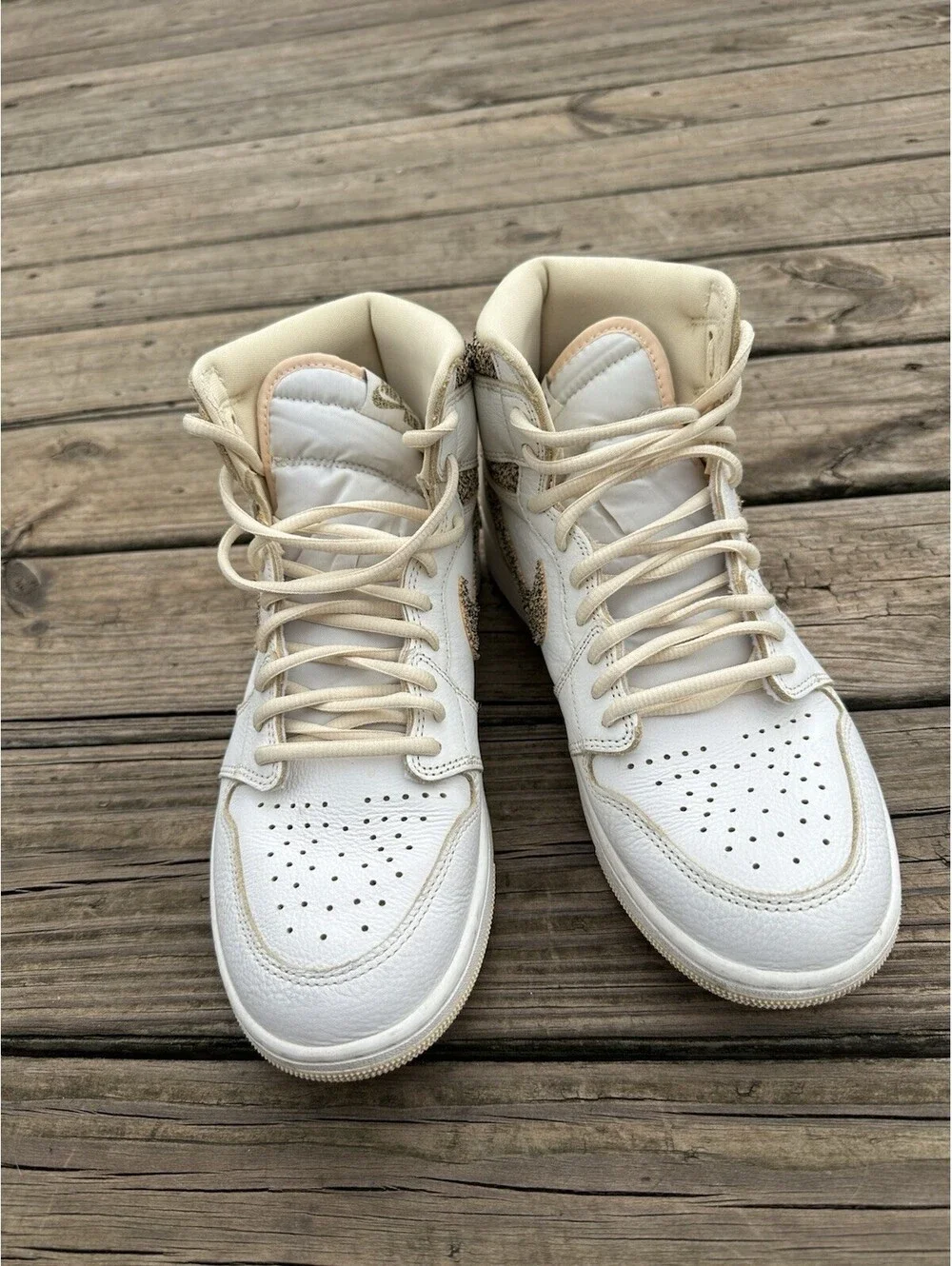 Size 10 - Air Jordan 1 Retro OG Craft High Vibrations of Naija